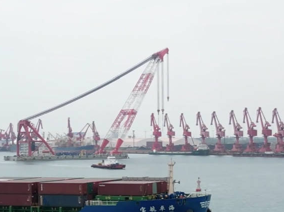 装车机5G联网，日照港智慧码头